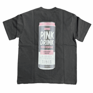 Pink Drink Black Tee