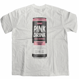 Pink Drink White Tee