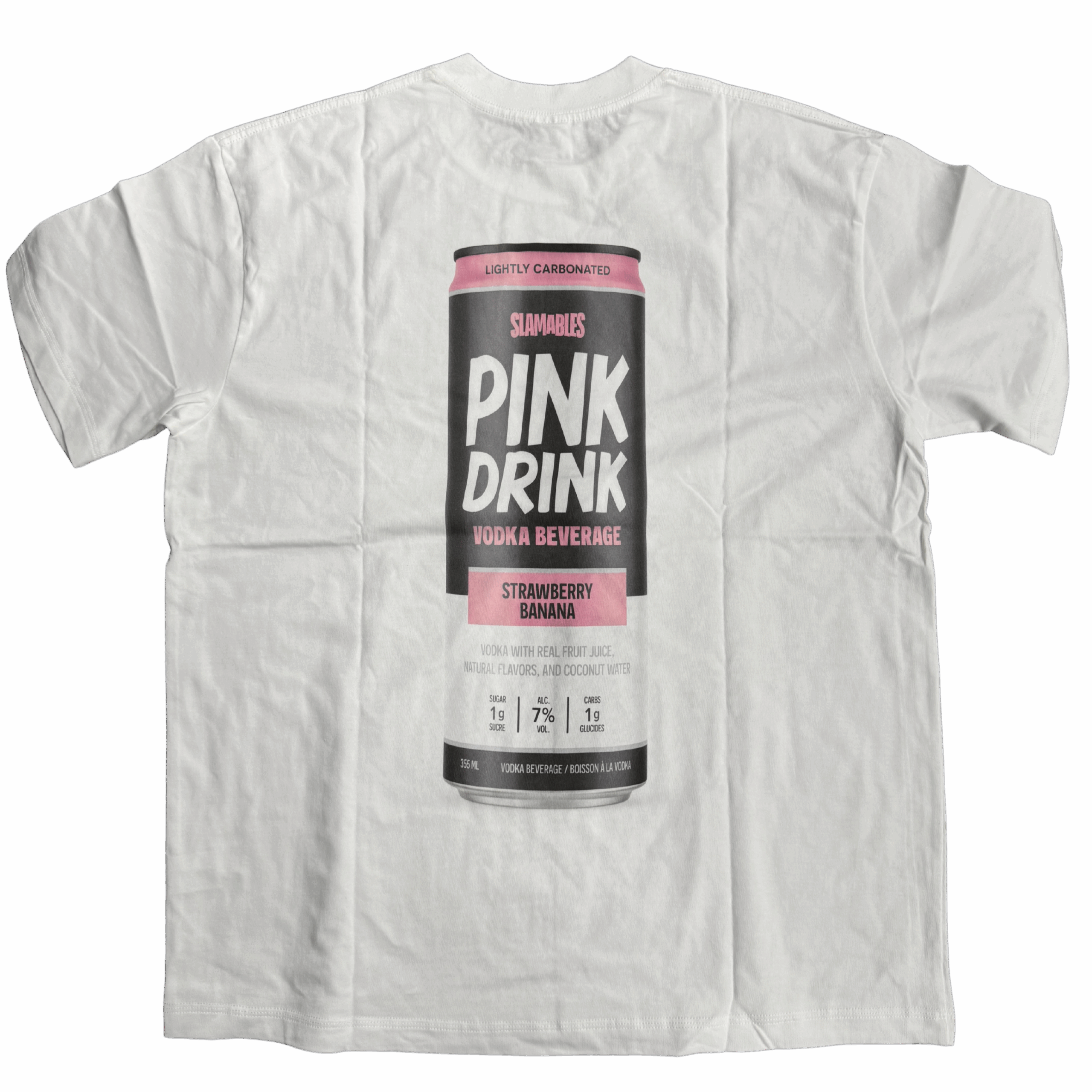 Pink Drink White Tee